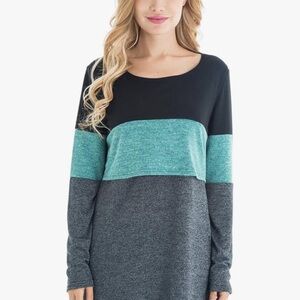 Bearsland Long Sleeve maternity/ Nursing Tops - Pink, Blue, Black